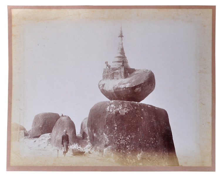 [BURMA - PHOTOGRAPHS]. - A collection of Twenty-five Original Gelatin Silver Photographs. About 1895.