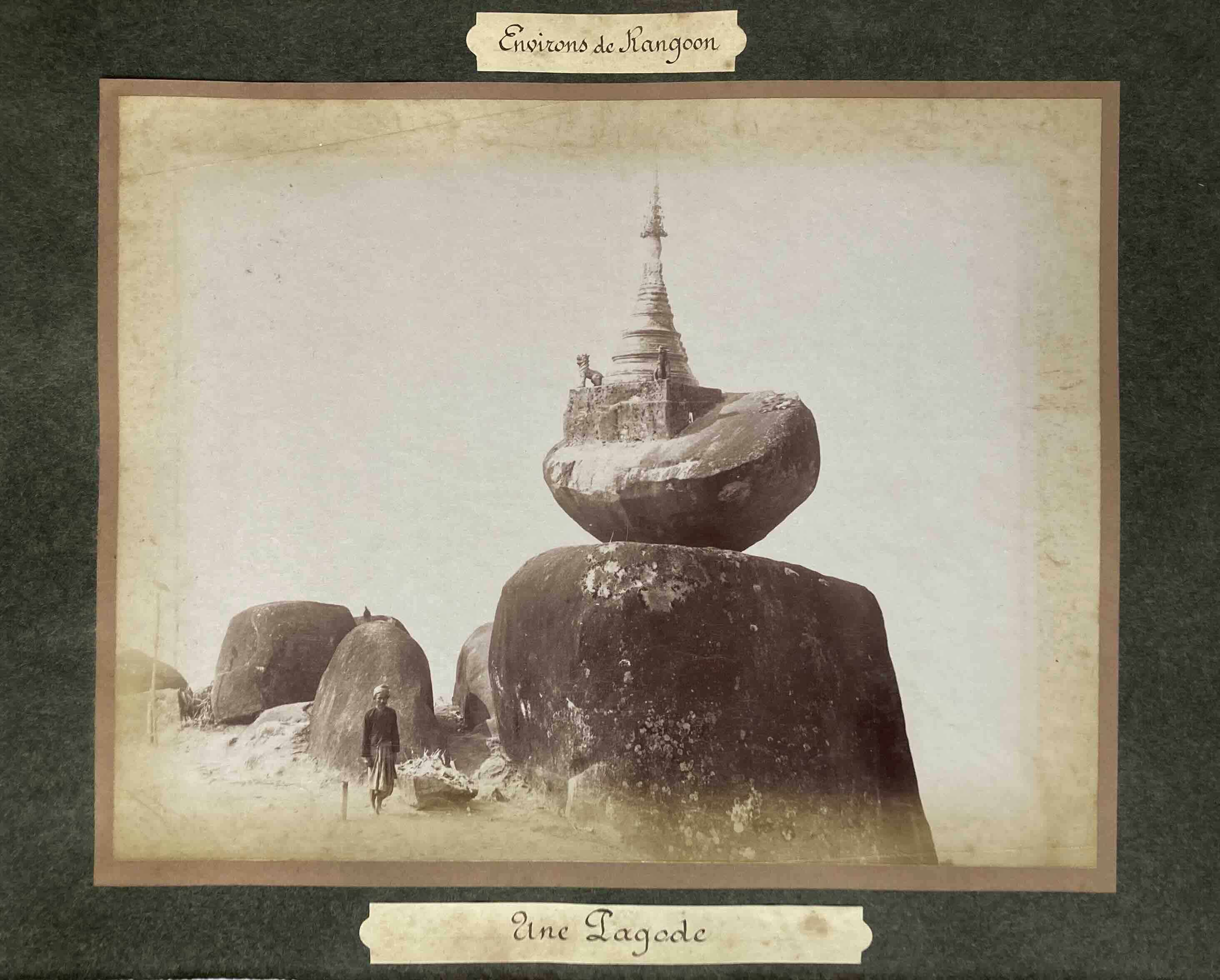 [BURMA - PHOTOGRAPHS]. - A collection of Twenty-five Original Gelatin Silver Photographs. About 1895.