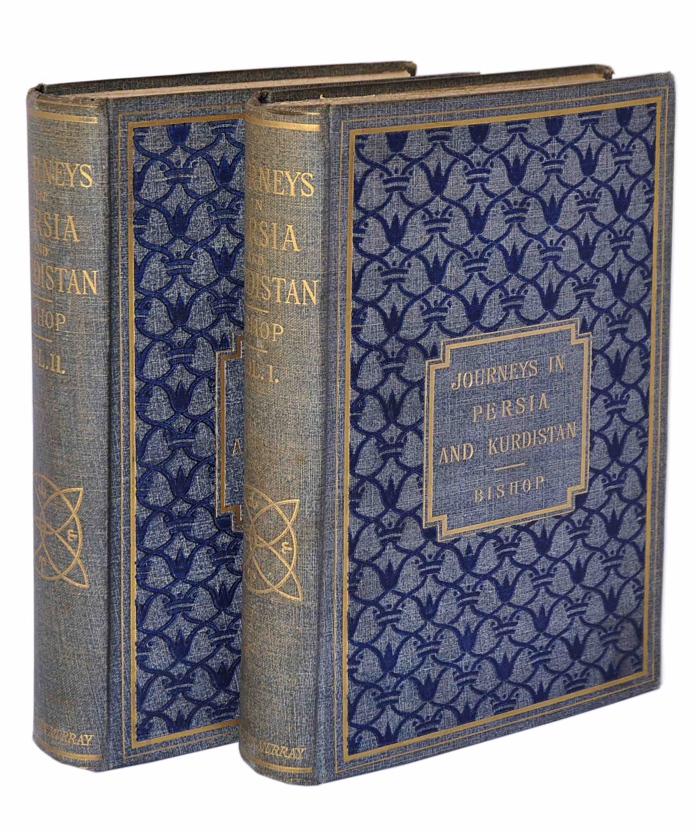 BIRD, ISABELLA LUCY (Mrs. Bishop): - Journeys in Persia and Kurdistan. Including a Summer in the Upper Karun Region and a Visit to the Nestorian Rayahs. Two volumes. London, John Murray, 1891.