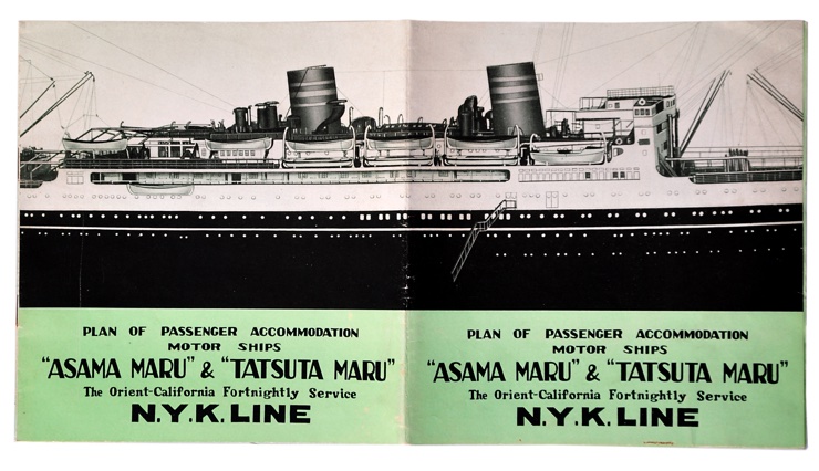 [NIPPON YUSEN KAISHA]. -  Plan of Passenger Accommodation Motor Ships 