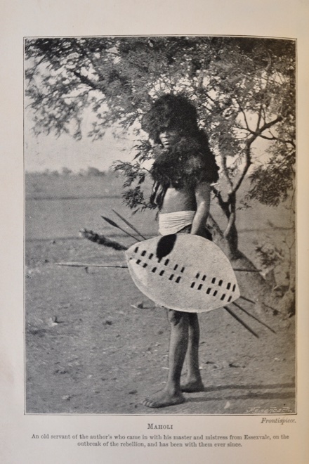 SELOUS, FREDERICK COURTENEY: - Sunshine and Storm in Rhodesia Being a Narrative of Events in Matabeleland both Before and During the Recent Native Insurrection up to the Date of the Disbandment of the Bulawayo Field Force. London, Rowland Ward & Co., 1896.