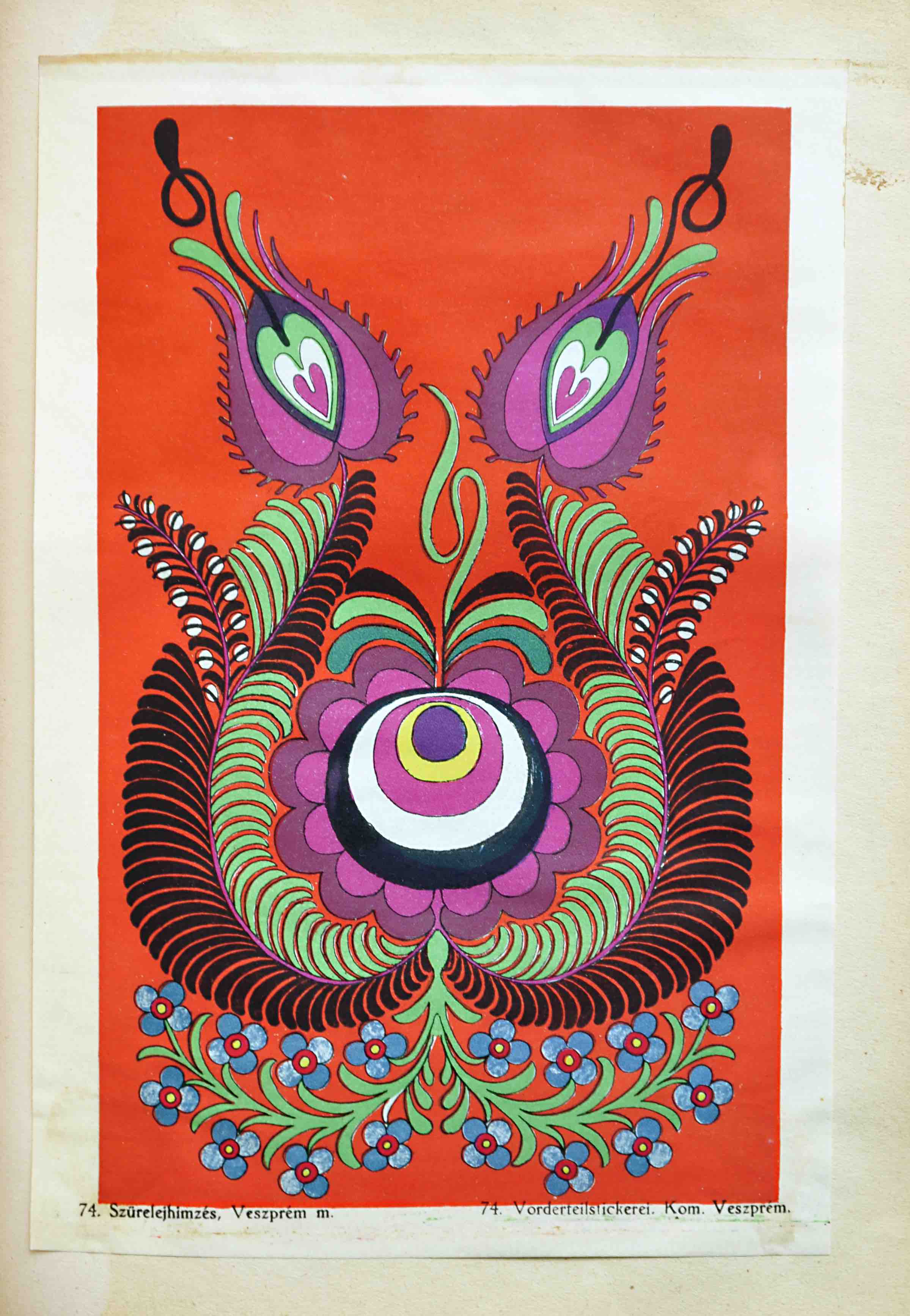 GYRFFY, ISTVN [HUNGARIAN FOLKLORE]: - Magyar npi hmzsek (Hungarian Folk Embroideries). I: A Cifraszr (The Ornamental Shepherd's Cloak) (all publ.). Budapest, Jszsef Kertsz, 1930.