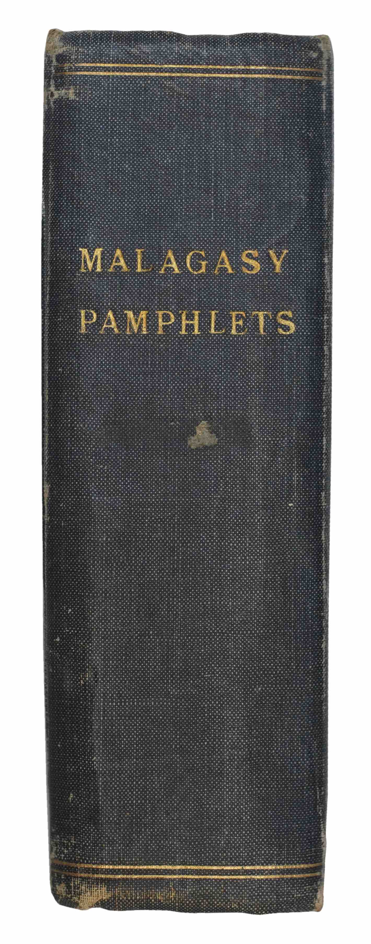 [MALAGASY] - Malagasy pamphlets [Title on spine]. Twenty tracts. Tananarive, London Missionary Society, 1911-18.