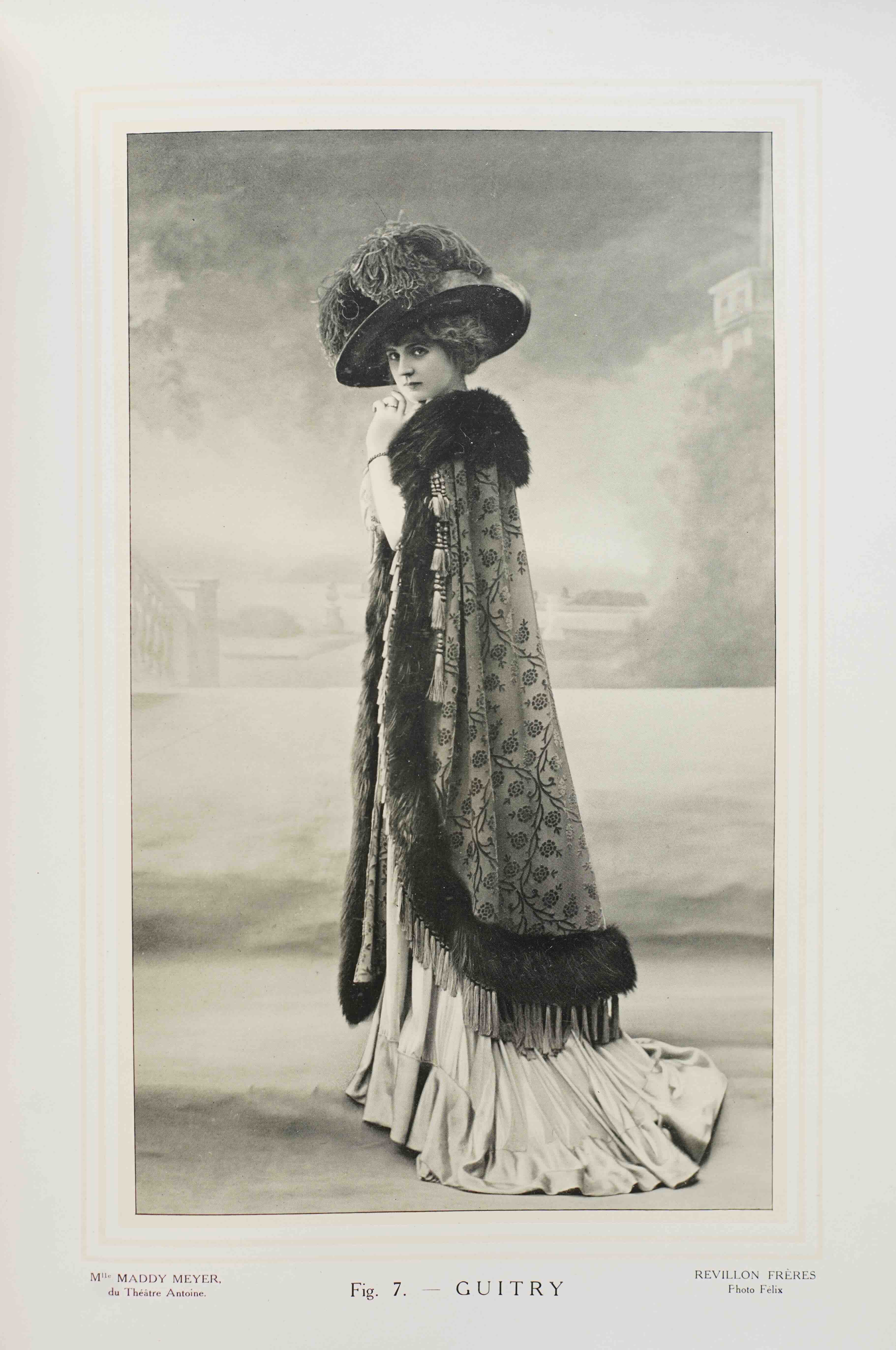 REVILLON FRRES: - [TRADE CATALOGUE FOR LUXURY FURS]. La Fourrure a la Renaissance au XVIIIe sicle sous l'Empire et de nos jours. Maison Revillon 77, 79, 81 Rue de Rivoli, Paris. Ca 1910.