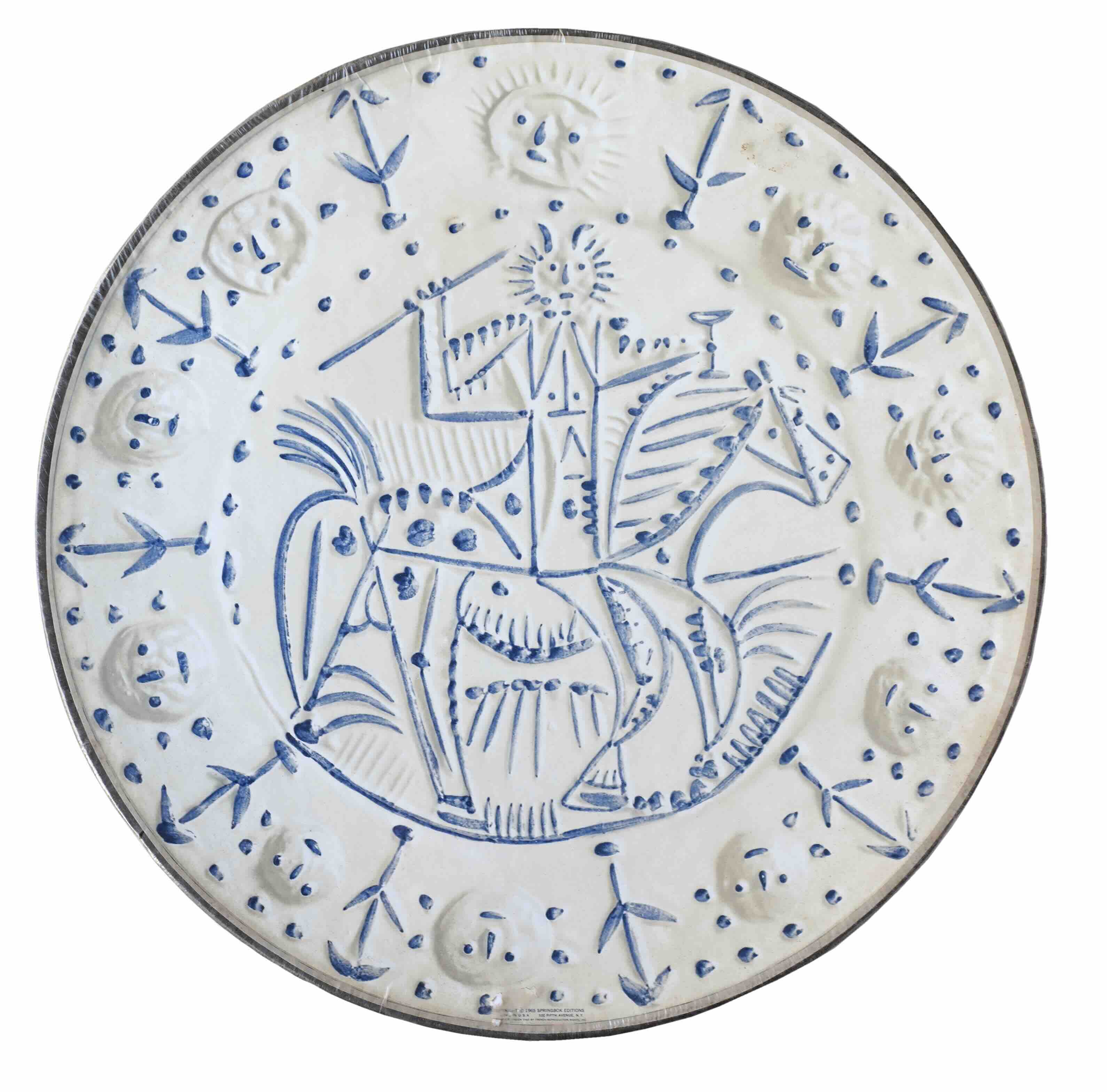 PICASSO, PABLO - [PUZZLE]. The Cavalier. New York, Springbook Editions, 1965.
