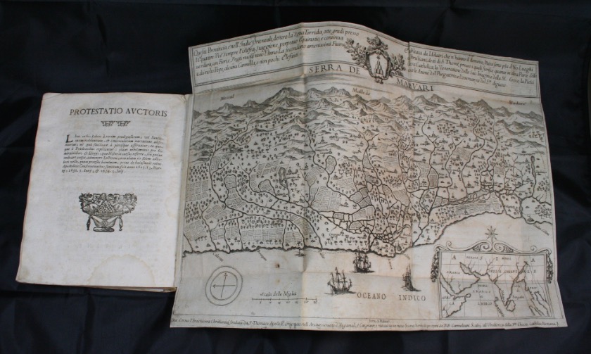 SEBASTIANI, GIUSEPPE DE SANTA MARIA: - Seconda speditione all' Indie Orientali. Roma, nella stamperia di Filippo M. Mancini, 1672.