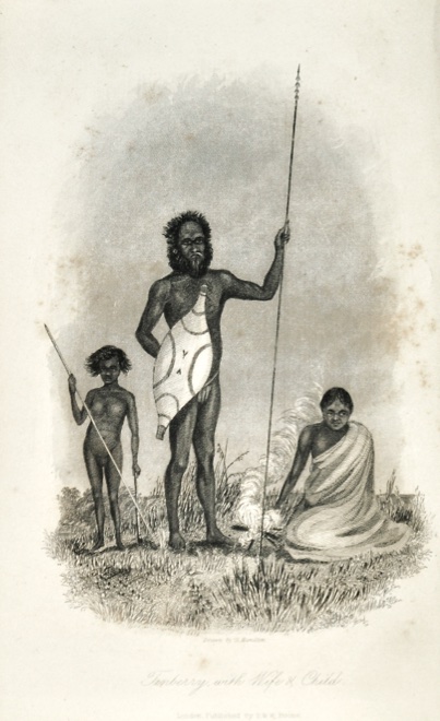 EYRE, EDWARD JOHN: - Journals of Expeditions of Discovery into Central Australia, and Overland from Adelaide to King George's Sound, in the Years 1840-1; sent by the Colonists of South Australia, with the Sanction and Support of the Government: Including an Account of the Manners and Customs of the Aborigines and the State of their Relations with the Europeans. Two volumes. London, T. & W. Boone, 1845.