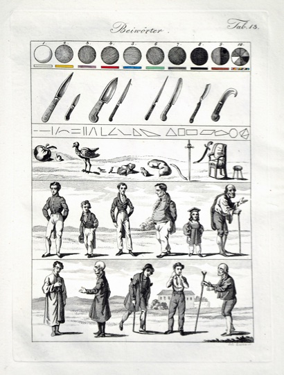 CZECH, FRANZ HERMANN: - [DEAF-MUTE]. Versinnlichte Denk- und Sprachlehre, mit Anwendung auf die Religions- und Sittenlehre und auf das Leben. Two volumes. Wien, P.P. Meichitaristen, 1844.